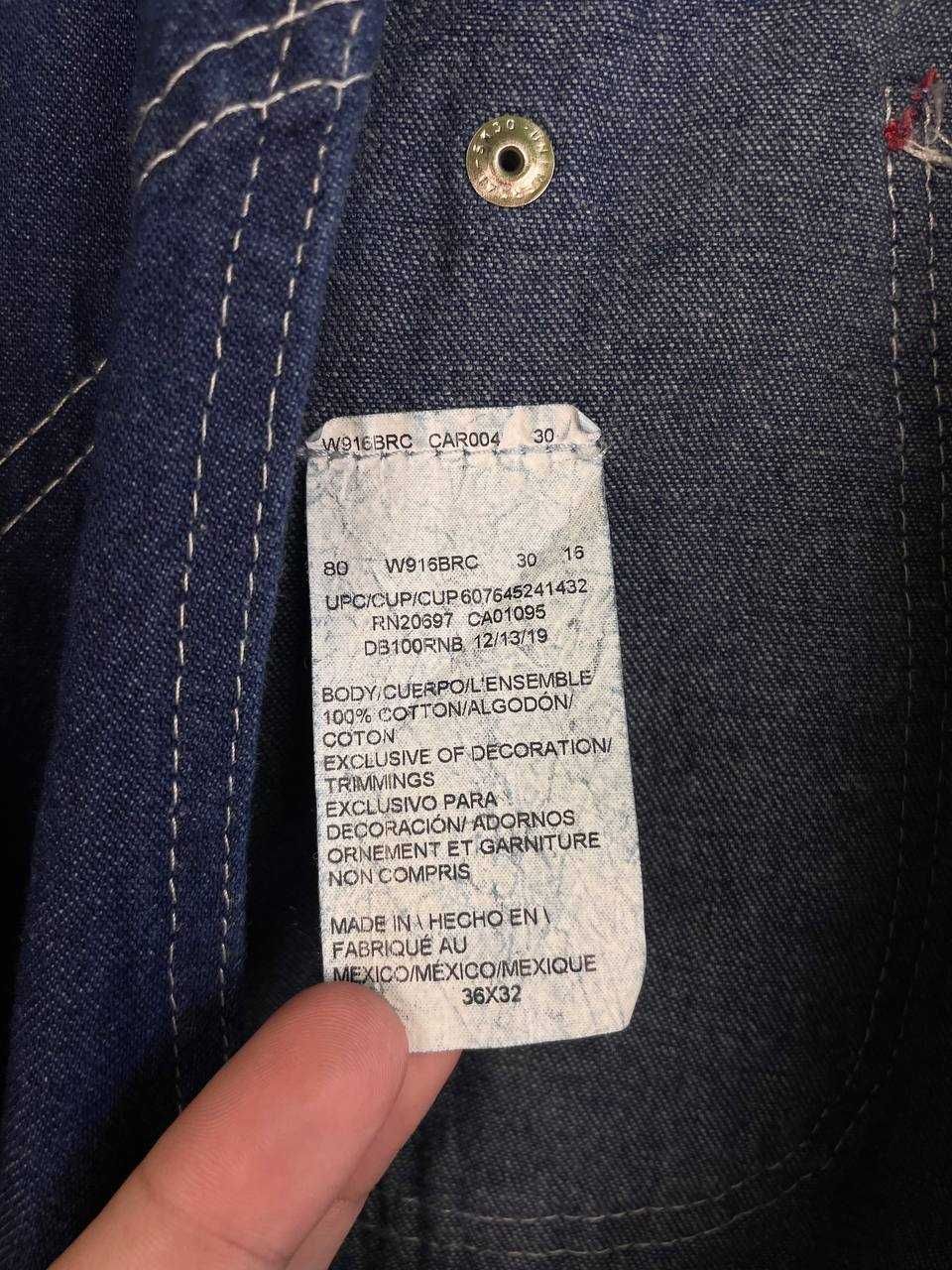 Чоловічий джинсовий комбінезон dickies denim