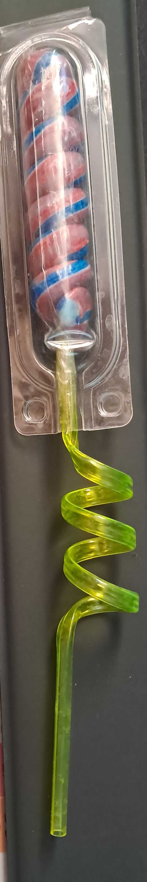 Crasy Pop Straws smak waty cukrowej 40 g