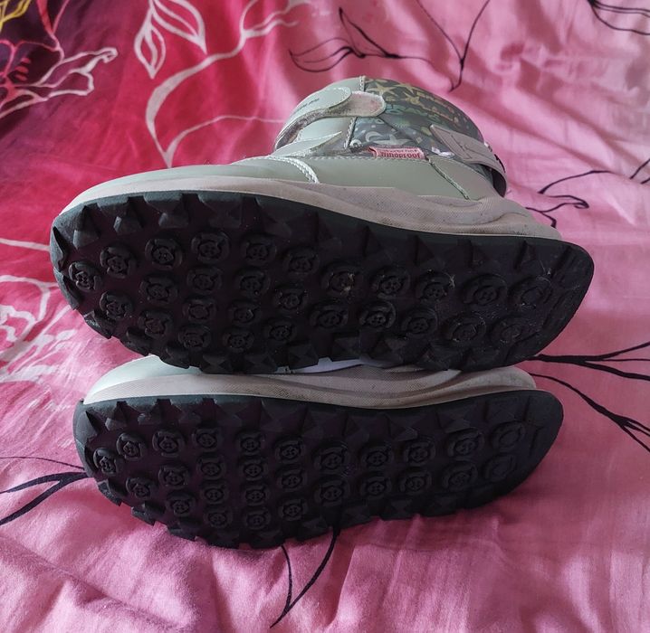 Зимові чобітки для дівчинки, 33 розмір, устілка 21 см