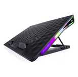 Podkładka chłodząca Tracer Wing RGB 17,3" Czarny