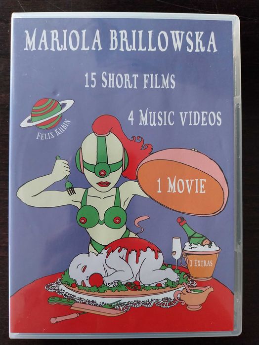 dvd: Mariola Brillowska "15 short films, 4 music videos, 1 movie"