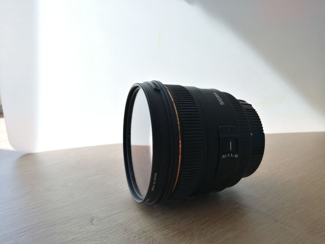 Obiektyw Sigma 50mm f 1.4 DG HSM Sony