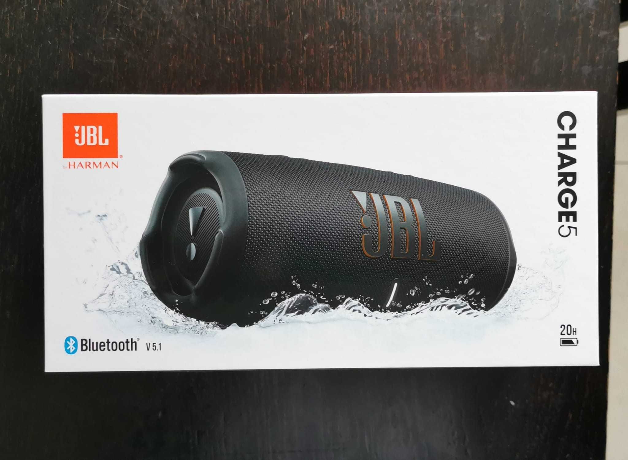 NOWY Głośnik mobilny JBL Charge 5 Czarny