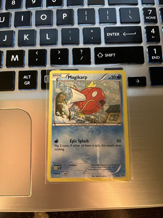 Karty pokemon oryginalne starsze Magikarp holo McDonald’s 2015