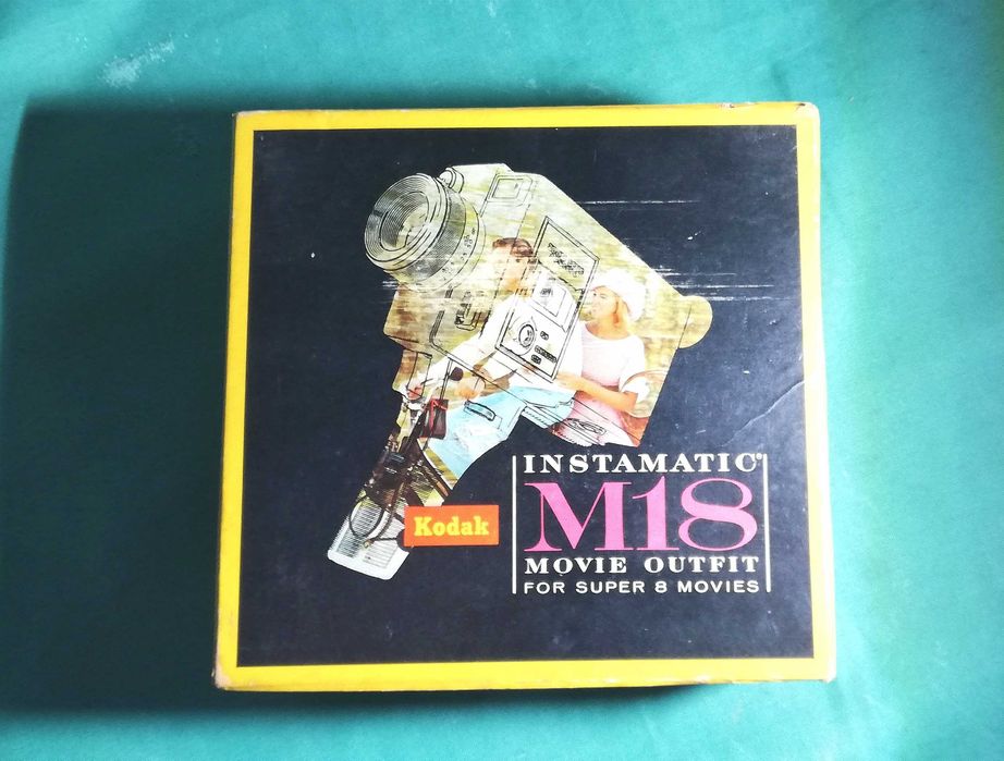 #kodak Camera de filmar Super 8