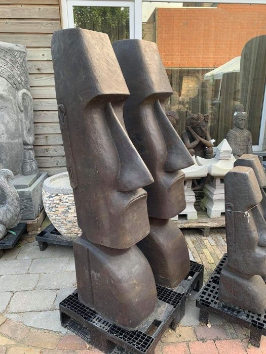 Płaskorzeźba do ogrodu Budda 120cm Ogrody w stylu orientalnym