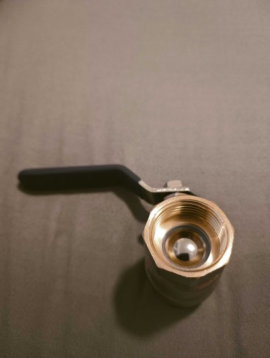 Zawór kulkowy 1cala z rączką HYDRO-S 25 bar.