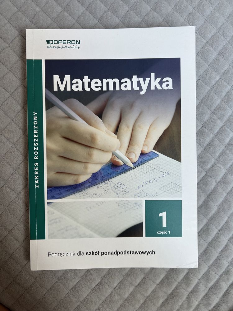 Matematyka Operon Podręcznik Zakres rozszerzony Część 1 2019