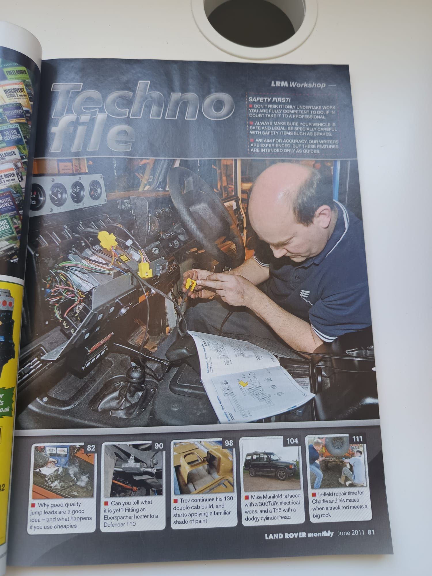 Land rover monthly