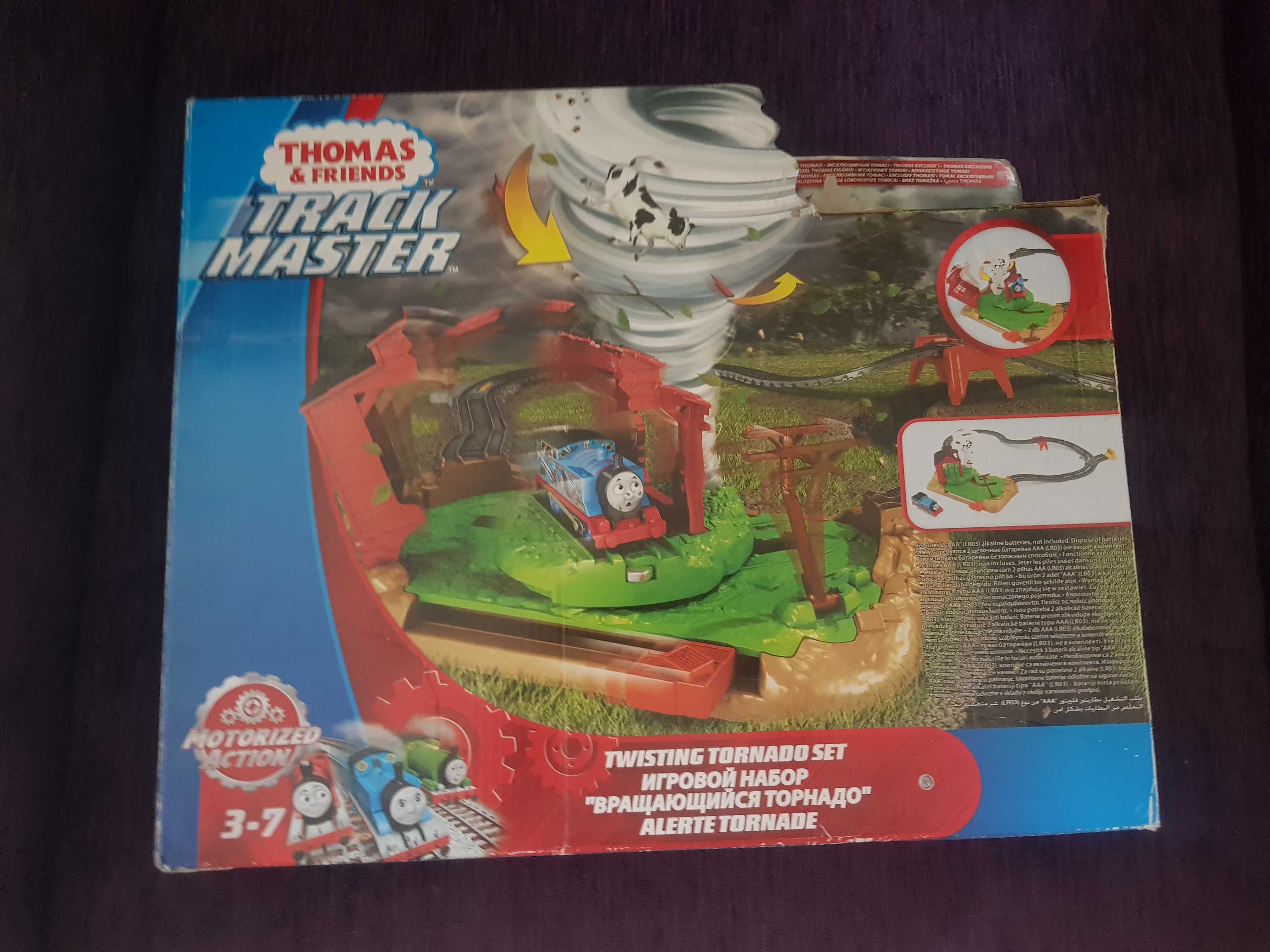 Fisher Price Tomek TrackMaster Zestaw Wirujące Tornado