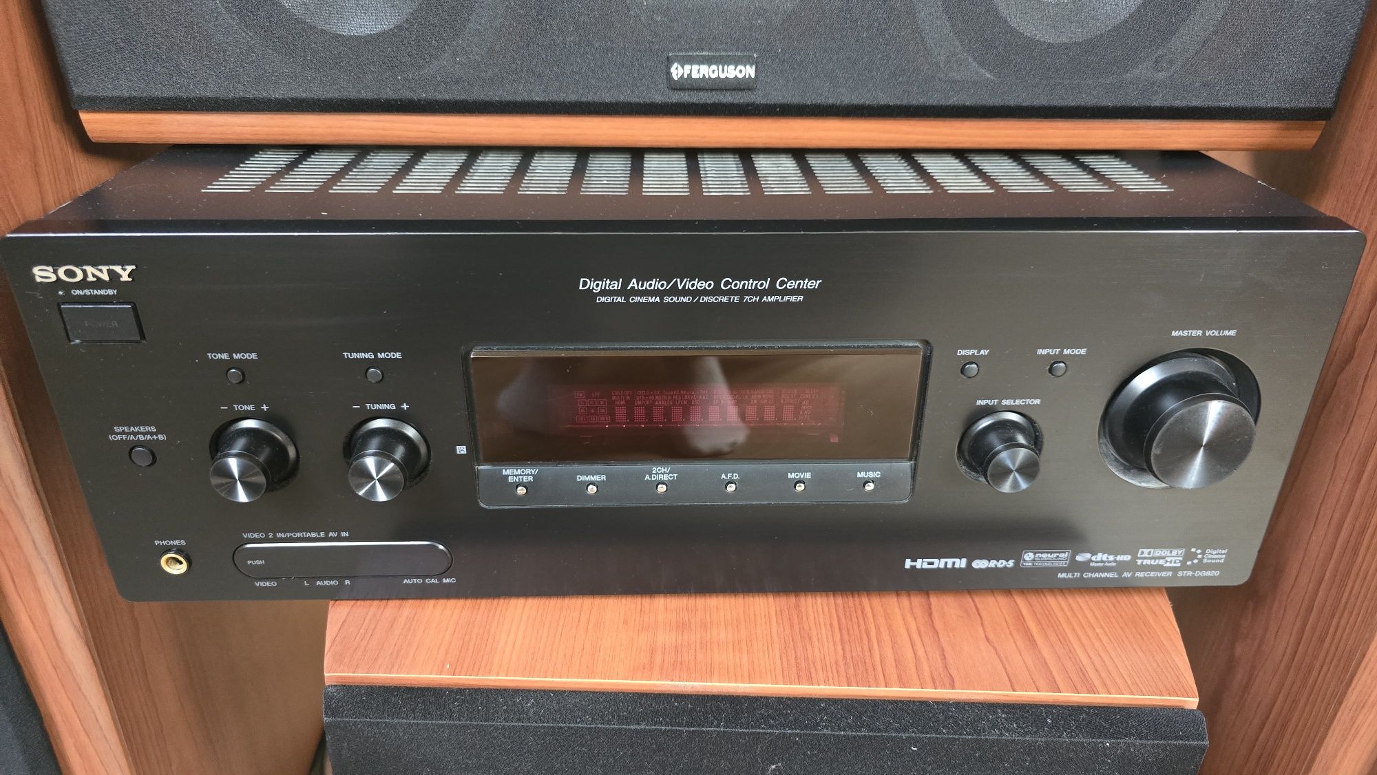 Zestaw Audio 5.1 Ferguson + Amplituner Sony STR-DG820