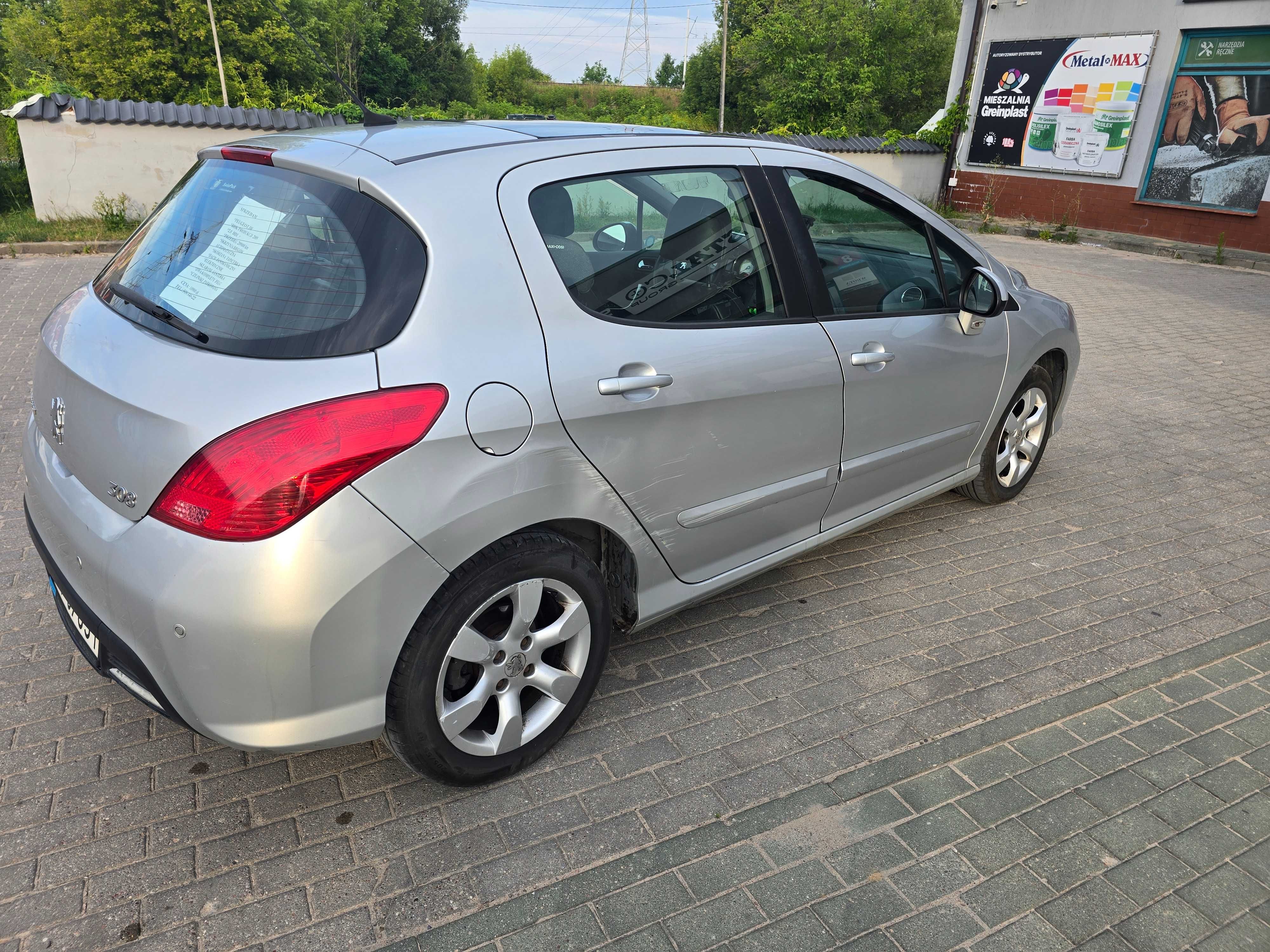 Peugeot 308  2,0 TDI 2008r. automat