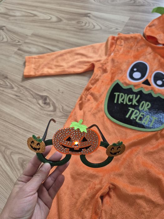 Strój dynia halloween dzień dyni