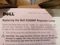 Lampa projektora Dell 4100MP