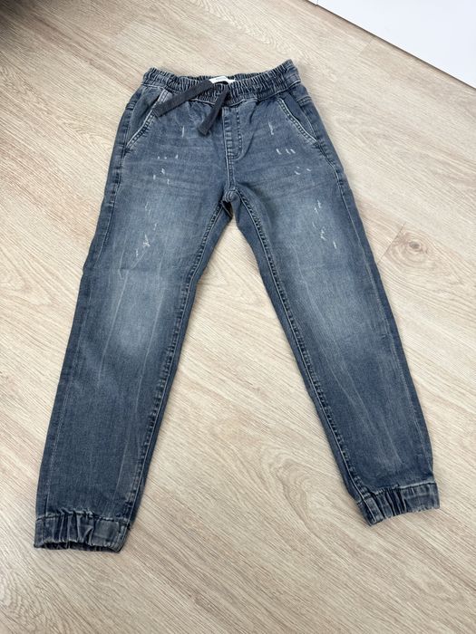 Jeansy jeansowe joggery Reserved 134