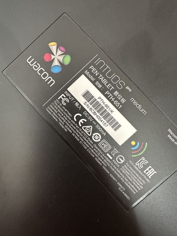 Графічний планшет Wacom Intuos Pro M
