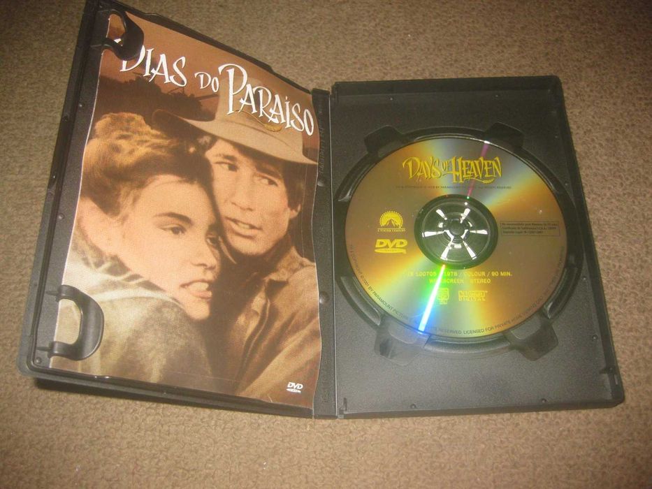 DVD "Dias do Paraíso" com Richard Gere/Raro!