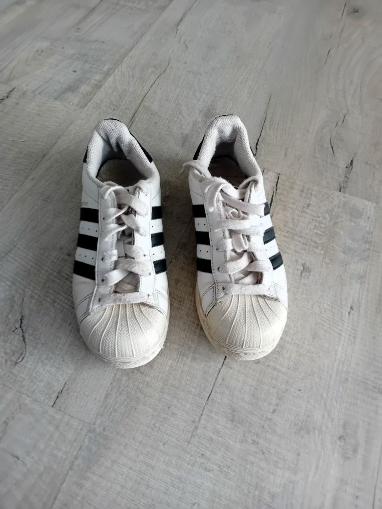 Buty adidas superstar róż 36i pół