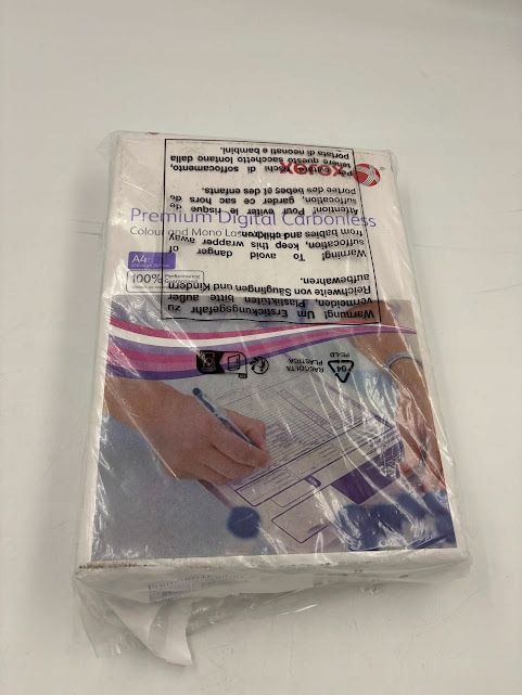 outlet papier samokopiujący biały/różowy 500 arkuszy 210x297 mm