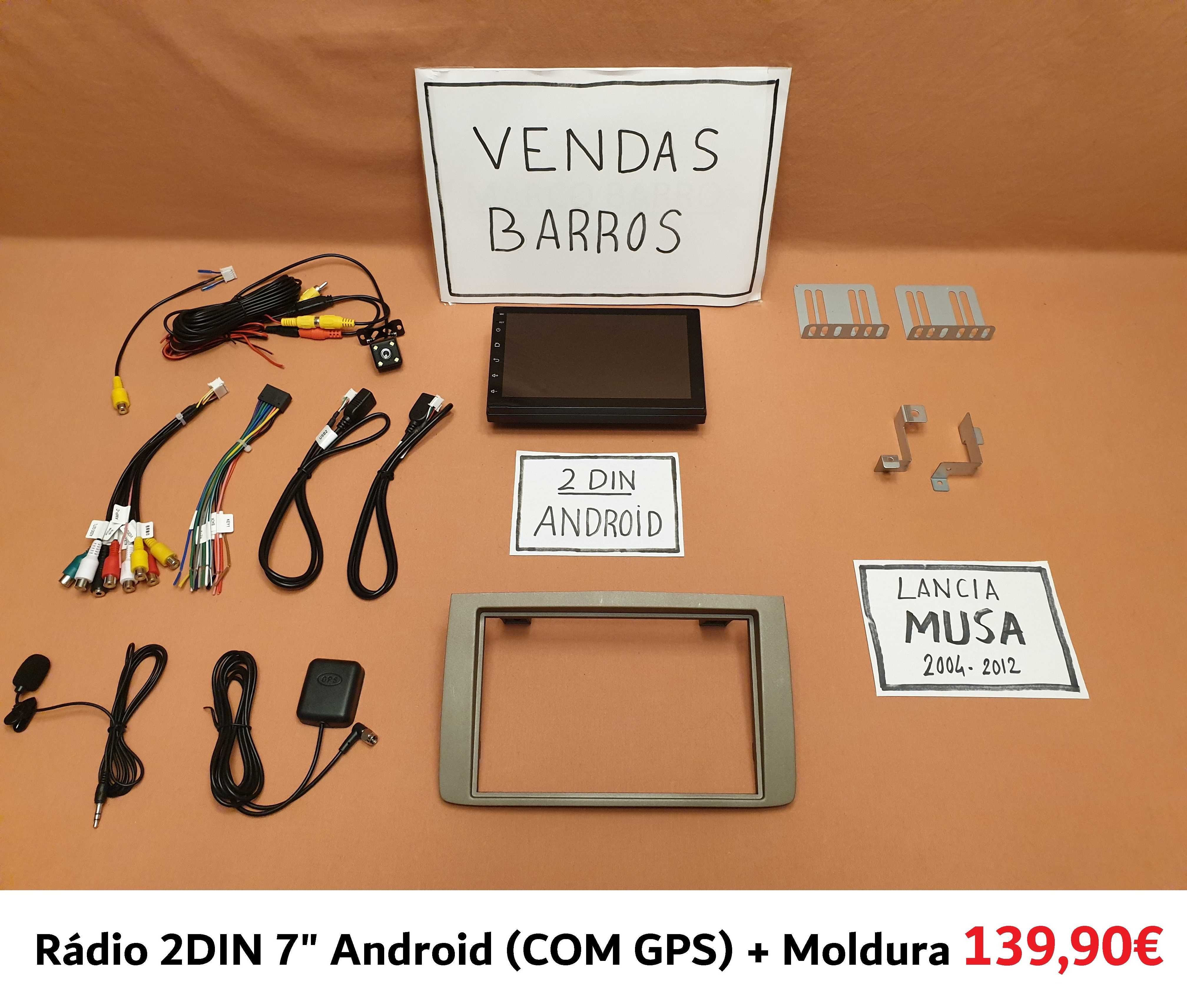 (NOVO) Rádio 2DIN • LANCIA Musa • Delta • Android [4+32GB] GPS