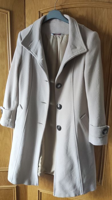 Casaco sobretudo salmão