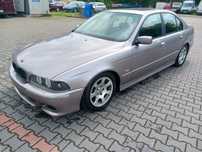 BMW E39 Lift M pakiet 3.0 diesel maska drzwi szyba zderzak błotnik klamka klapa spojler Aspensilber Mettalic 339/7 skrzynia automat GS20 szyba podsufitka szyberdach szklany fotele skórzane mcpersony belka bak pompka paliwa panel hak czujniki parkowania la