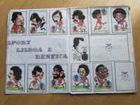 Caderneta de cromos da futebol - época 1979-80