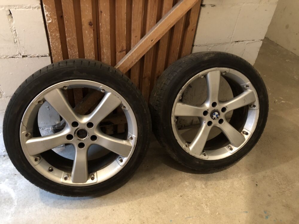 Komplet kół 5x120 bmw 7, 5gt 19 cali razem z czujnikami