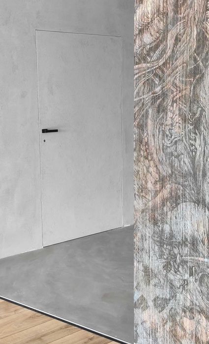 DRZWI UKRYTE DRE SARA ECO 2 80 prawe pełne 3 zawiasy od RĘKI