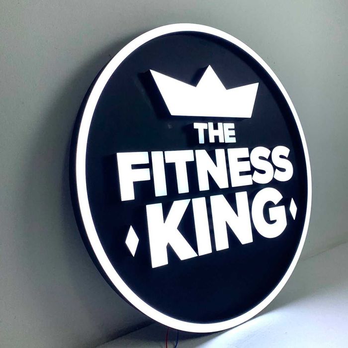 Reclamos Luminosos Acrílicos LED, Personalizados, Logos 3D, Corte CNC