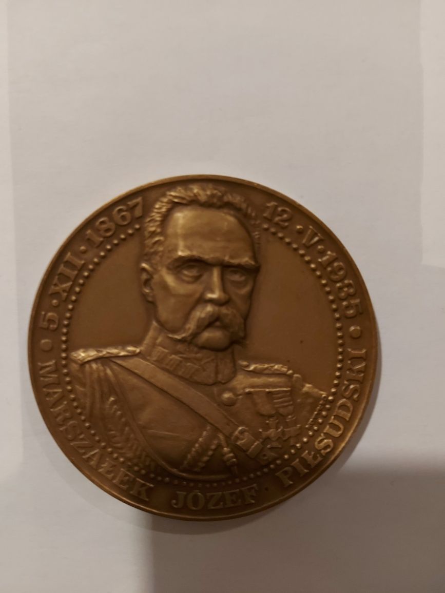 Józef Piłsudski medal odzyskanie niepodległości 1988