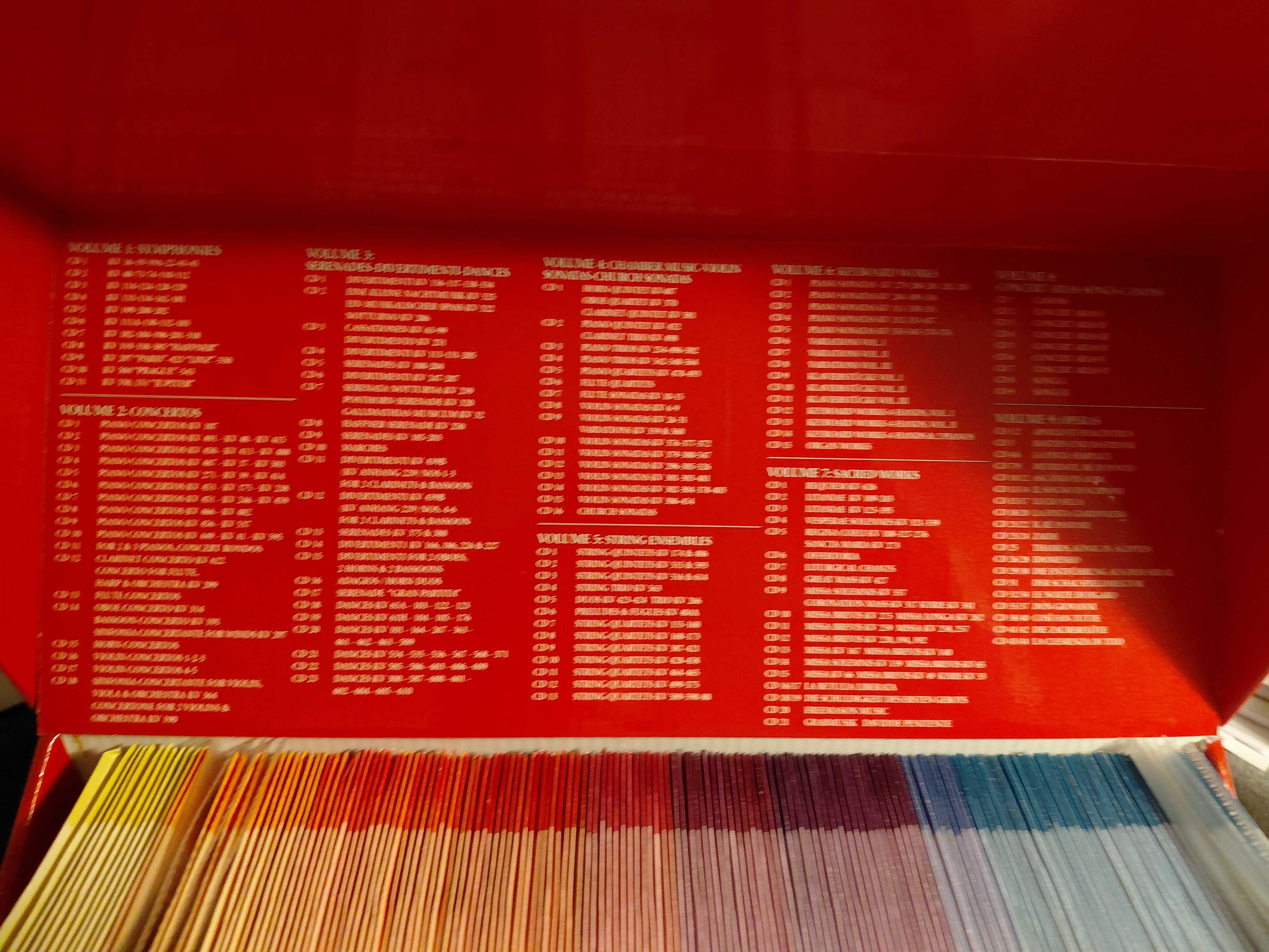 MOZART - 170 CDs - Obras Completas de Wolfgang Amadeus Mozart