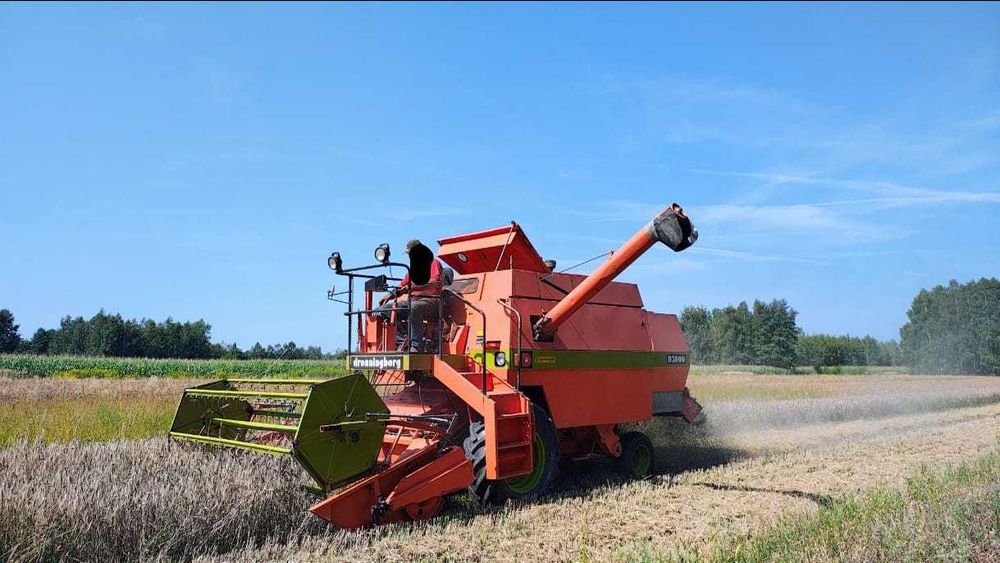 Kombajn zbożowy Dronningborg D3000 super stan, sieczkarnia