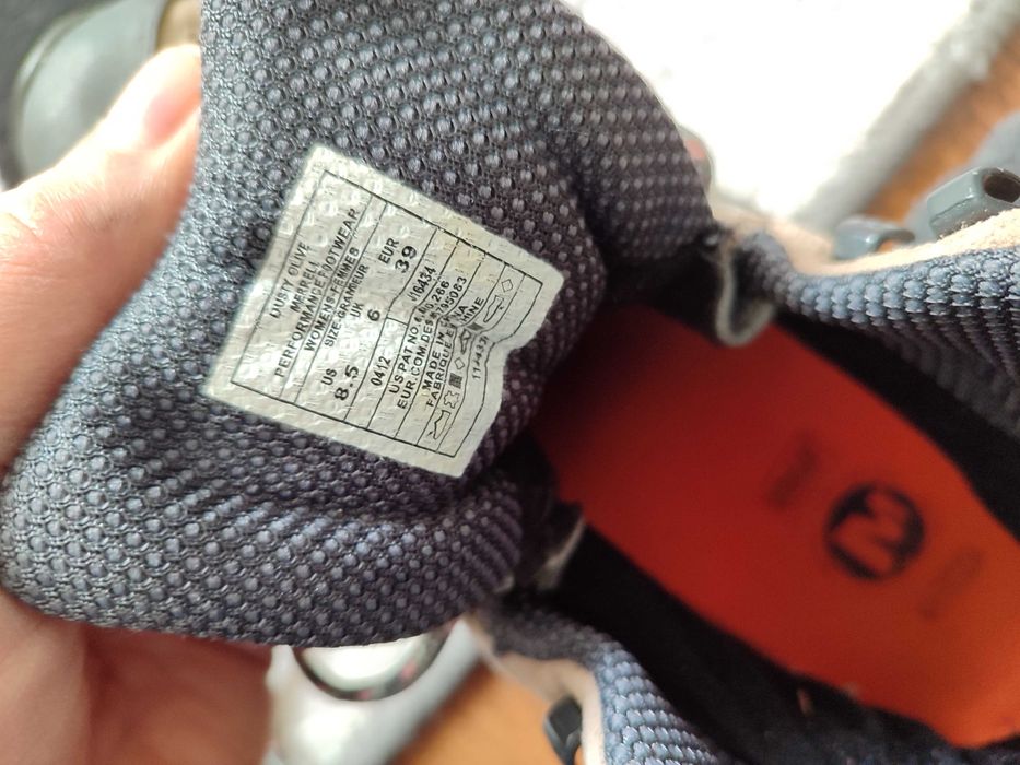 Ботинки Merrell Waterproof 39р. стелька 25,5 см.
