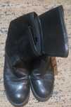 Botas em pele 40