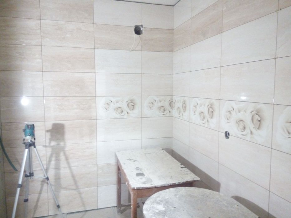 Тип роботи.Укладання плитки.