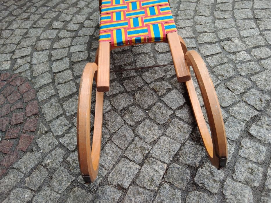 Sanki drewniane duze XXL
