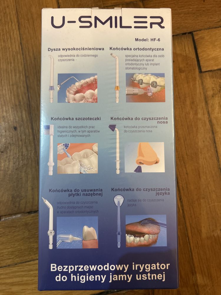 Irygator dentystyczny u-smiler hf-6 NOWY