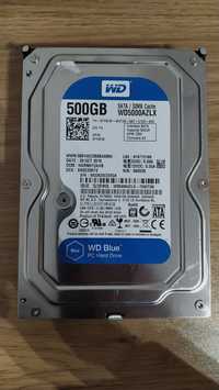 Dysk HDD 500 GB | WD Blue Sata III 3.5"