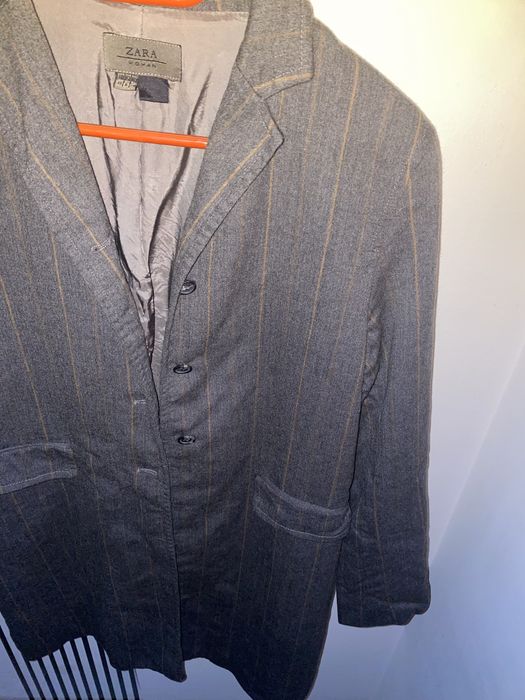 Blazer Zara Cinza