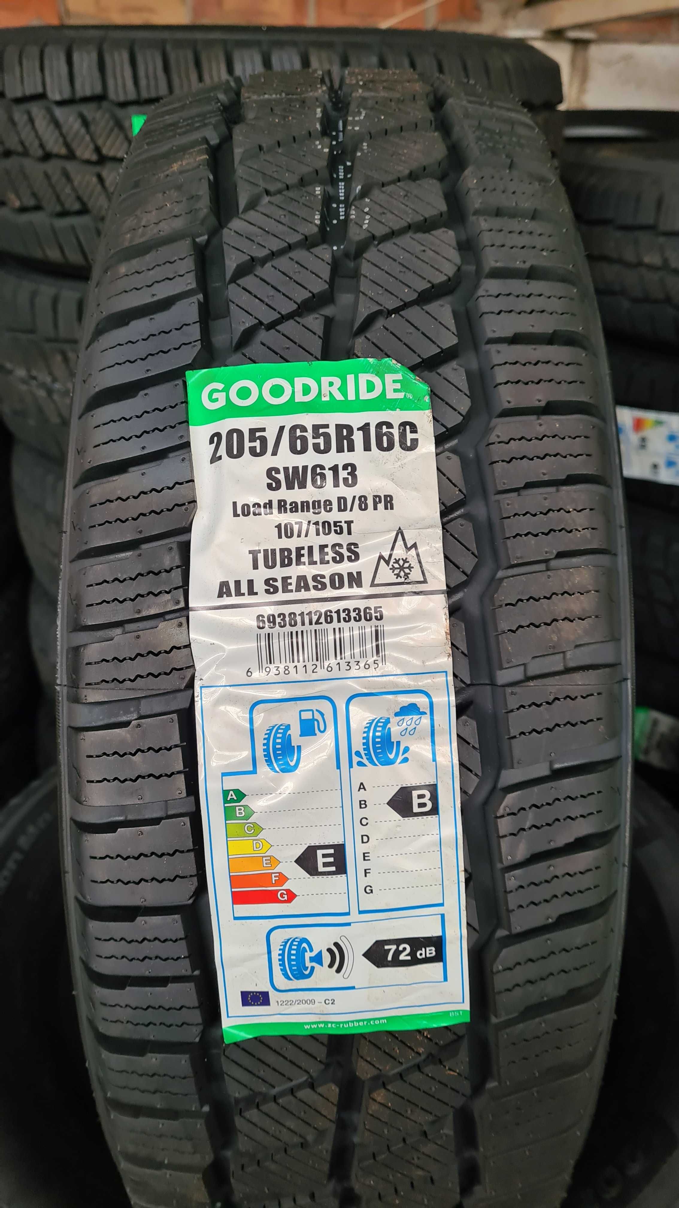 Opona Całoroczna 205/65R16C 107/105T Goodride SW613 - Bus Dostawczy
