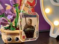 Brelok Wiedźmin 3 / Witcher 3 - okładka PS4 / Cover Box
