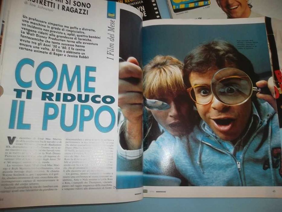 CIAK! - Revista de cinema italiana, anos 90/92. 6 exemplares.