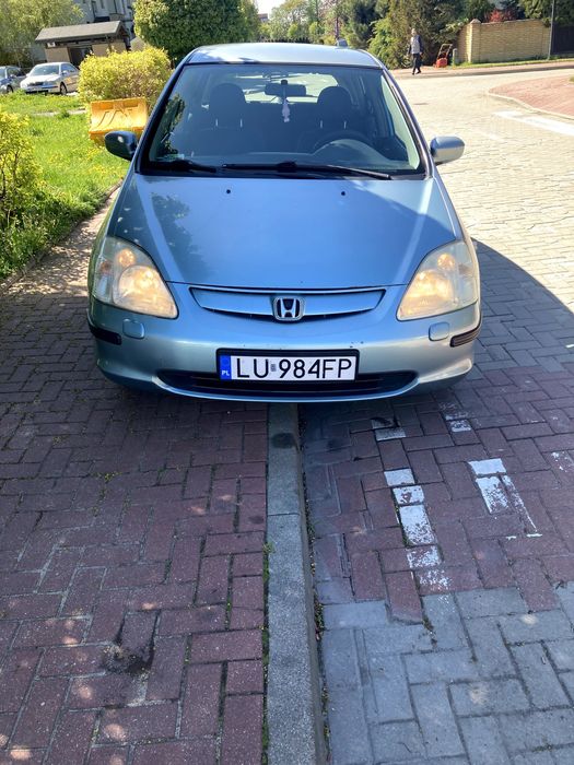 Honda Civic 7 Hatchback Uszkodzona