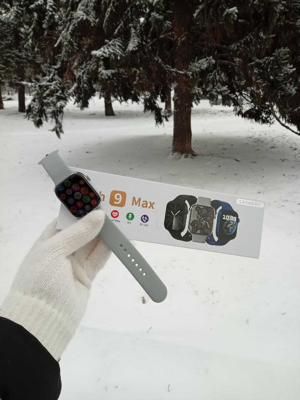 Smart watch s9 max 44 mm Смарт часы с УКРАИНСКИМ МЕНЮ