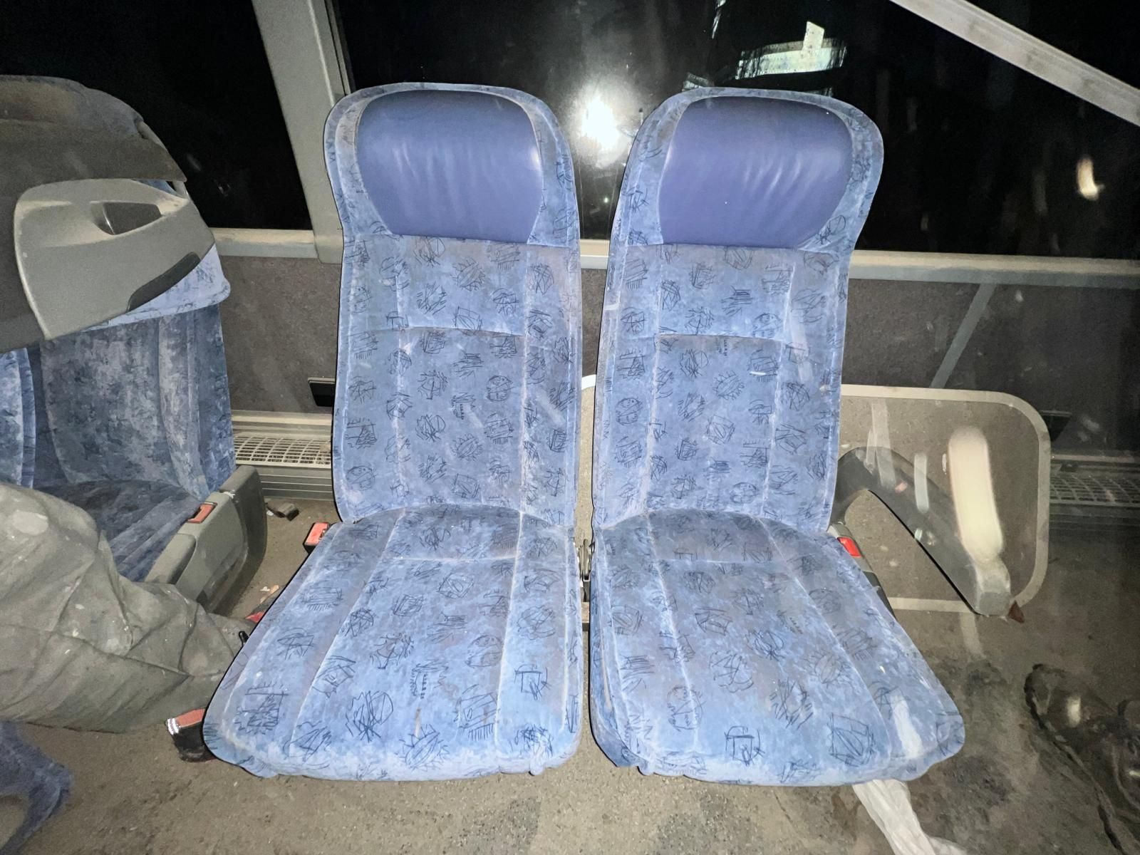 Fotele, siedzenia rozkładane Setra 415,416,417GT HD