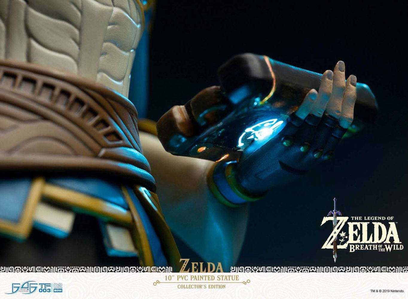 Legend of Zelda Breath of the Wild: Zelda -Estátua-Collector's Edition