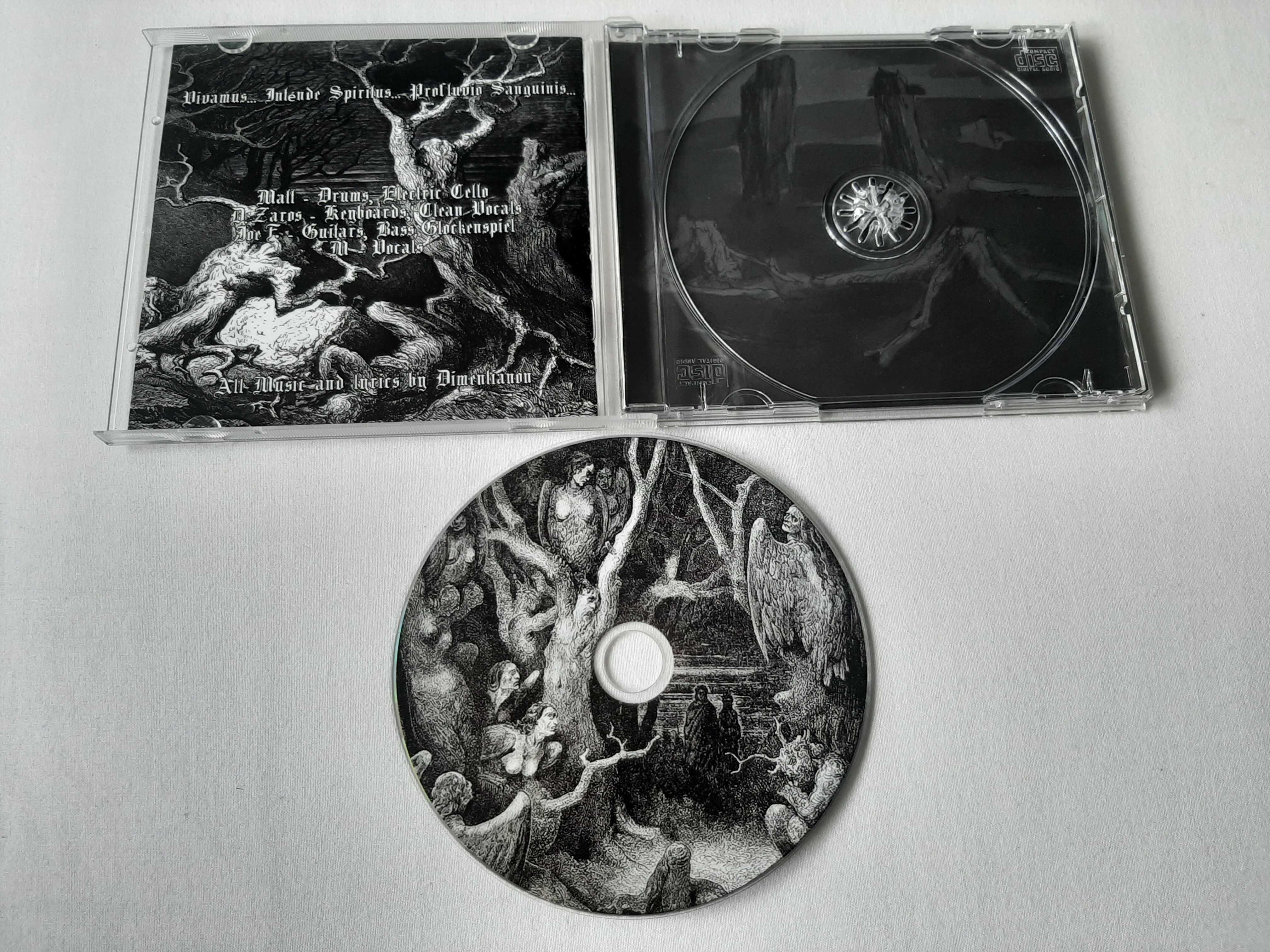 DIMENTIANON "Dreaming Yuggoth" CD 2021 death/black/doom metal