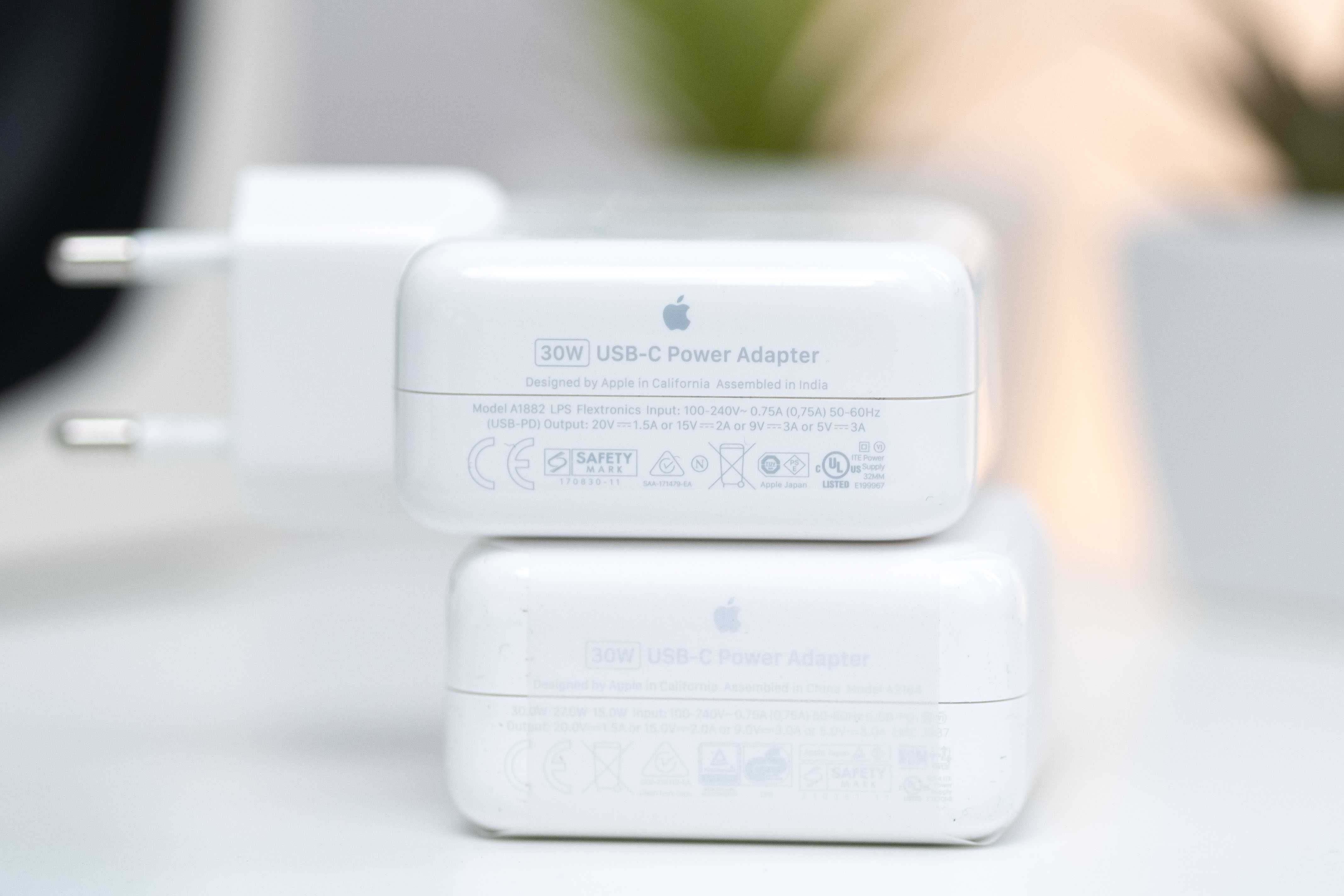 Зарядка Apple 30W USB-C A1882 MY1W2AMA A2164 для Macbook Air 2020