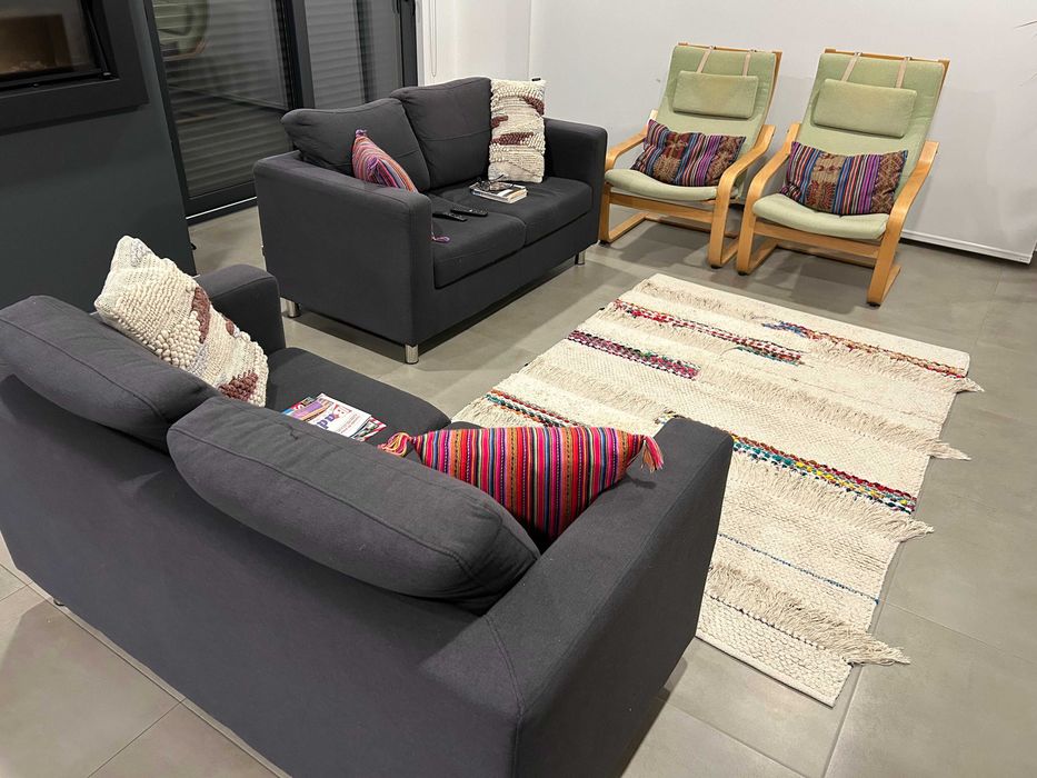 Sofás e poltronas de sala (4 unidades - podem vender-se separadamente)